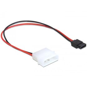 Delock 82913 Molex > SATA power 6 pin 24cm kábel