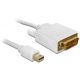 Delock DL82918 Displayport mini apa -> DVI 24pin apa kábel 2 m