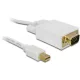 Delock Displayport mini apa > VGA 15 pin apa kábel 3 m (82922)