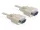 Delock 82980 RS-232 serial Sub-D9 male / male kábel 1 m
