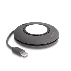   Delock USB Type-C  orsós töltő kábel Apple órákhoz 1 m szürke, mágneses (83019)