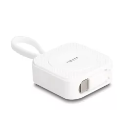   Delock USB Type-C  töltő felület Apple órákhoz fehér, mágneses (83023)