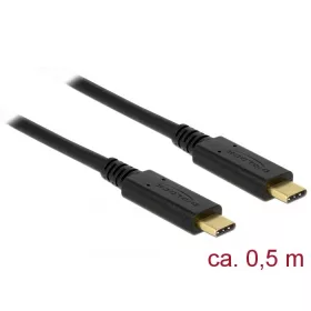 Delock 83042 USB 3.1 Gen 1 Type-C kábel 0.5m fekete