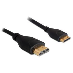   Delock nagysebességű HDMI-A > HDMI Mini-C kábel 1m (83132)