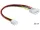 Delock 83184 molex 4 tűs apa > 3, 5" floppy táp anya 24cm
