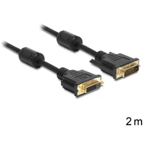   Delock 83186 DVI-D 24+1 apa > anya hosszabbító kábel 2m