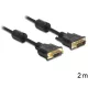 Delock 83186 DVI-D 24+1 apa > anya hosszabbító kábel 2m