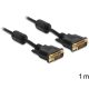 Delock 83189 DVI-D 24+1 -> DVI-D 24+1 kábel 1m