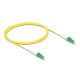 Delock Kábel, optikai szálas LC-APC > LC-APC Simplex egyszeres OS2, 2 m (83222)