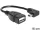 Delock 83245 USB mini apa > USB 2.0-A anya OTG kábel 16 cm