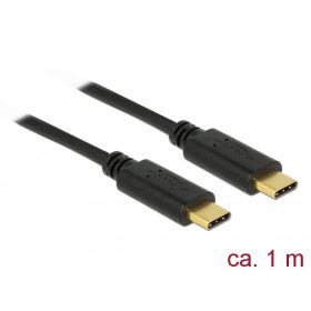Delock USB 2.0 kábel Type-C a Type-C 1 m 5 A E-Marker