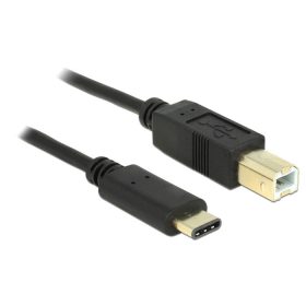 Delock 83330 USB-C --> USB 2.0 B 2m kábel