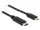 Delock 83333 USB Type-C 2.0 > USB 2.0 Micro-B kábel, 0,5 m fekete