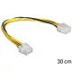Delock 83342 Power 8 pin EPS male > female 30cm kábel