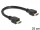 Delock 83352 High Speed HDMI Ethernet – HDMI A male > HDMI A male 25 cm kábel