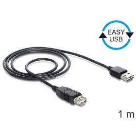   Delock 83370 Easy-USB 2.0 A apa --> USB 2.0 A anya hosszabbító kábel 1 m