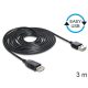 Delock 83372 USB 2.0 -A apa > USB 2.0-A anya hosszabbító kábel 3 m