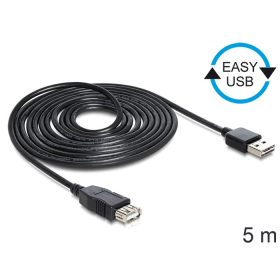   Delock 83373 USB 2.0 -A apa > USB 2.0-A anya hosszabbító kábel 5 m