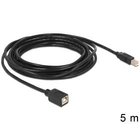   Delock 83429 USB 2.0 B apa > B anya hosszabbító kábel 5 m