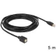 Delock 83429 USB 2.0 B apa > B anya hosszabbító kábel 5 m