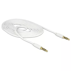   Delock 3.5mm 4.pol. jack dugó - 3.5mm 4.pol. jack dugó kábel, 2m (83441)
