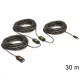 Delock 83453 aktív USB 2.0 hosszabbító 30 m