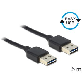 Delock 83463 USB 2.0 -A apa >  apa kábel 5 m
