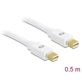   Delock Kábel Mini Displayport 1.2 dugó > Mini Displayport dugó 4K 0,5 m (83471)