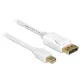 DeLock 83483 mini DisplayPort apa -> DisplayPort apa átalakító kábel 3m