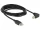 Delock USB2.0 kábel USB A dugó - USB B 90 dugó csatlakozókkal, 3m (83529)