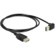 DELOCK Easy-USB 2.0-A apa fel/le fordított > USB 2.0-A anya hosszabbító kábel 1 méter
