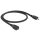 Delock Bővítőkábel USB 2.0-s, Micro-B típusú csatlakozódugóval > USB 2.0-s, Micro-B típusú csatlakoz