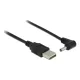 Delock USB Power Kábel > DC 3.5 x 1.35 mm apa 90fok 1.5 m