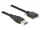 Delock 83599 USB 3.0 A típusú dugó > USB 3.0 Micro-B típusú dugó csavarokkal ellátott kábel 3m