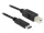Delock 83601 USB Type-C (USB-C) 2.0 --> USB 2.0 B 1m kábel