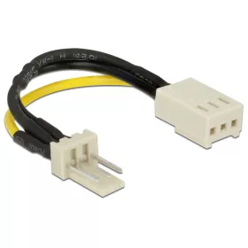   Delock 83656 3 pin apa > 3 pin anya ventilátor fordulatszámcsökkentő 8cm