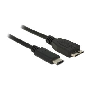   Delock 83676 SuperSpeed USB kábel (USB 3.1, Gen 2) USB Type-C dugó > USB Micro-B típusú dugó 0,5 m fekete
