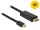 Delock 83698 mini Displayport -> HDMI kábel 1m fekete