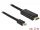 Delock 83699 mini Displayport --> HDMI 2m kábel