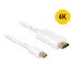 Delock 83707 mini Displayport --> HDMI 2m kábel