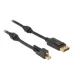 Delock 83722 Mini Displayport 1.2 > Displayport kábel 2m