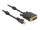 Delock Kábel mini Displayport 1.2-dugós csatlakozó csavarral > DVI-csatlakozódugó 4K aktív fekete 3m (83727)