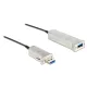 Delock aktív optikai kábel USB 3.0-A apa > USB 3.0-A anya 50 m