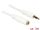 Delock 3.5 mm jack hosszabbító kábel 3m fehér (83769)