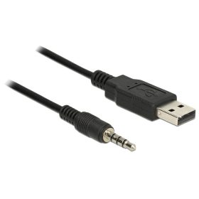   Delock kábel USB TTL apa > 3,5 mm-es 4 tűs sztereó jack apa 1,8 m (5 V) (83778)