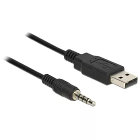  Delock kábel USB TTL apa > 3,5 mm 4 tűs sztereó jack apa 1,8 m (3,3 V)