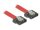 DeLock 83833 SATA Flexi kábel 20 cm piros