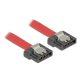 DeLock 83835 SATA Flexi kábel 50 cm piros