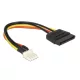 DeLock 83918 floppy -> SATA tápkábel adapter