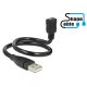 Delock USB 2.0 Type-A apa > USB 2.0 Micro-B anya kábel  35 cm (83921)